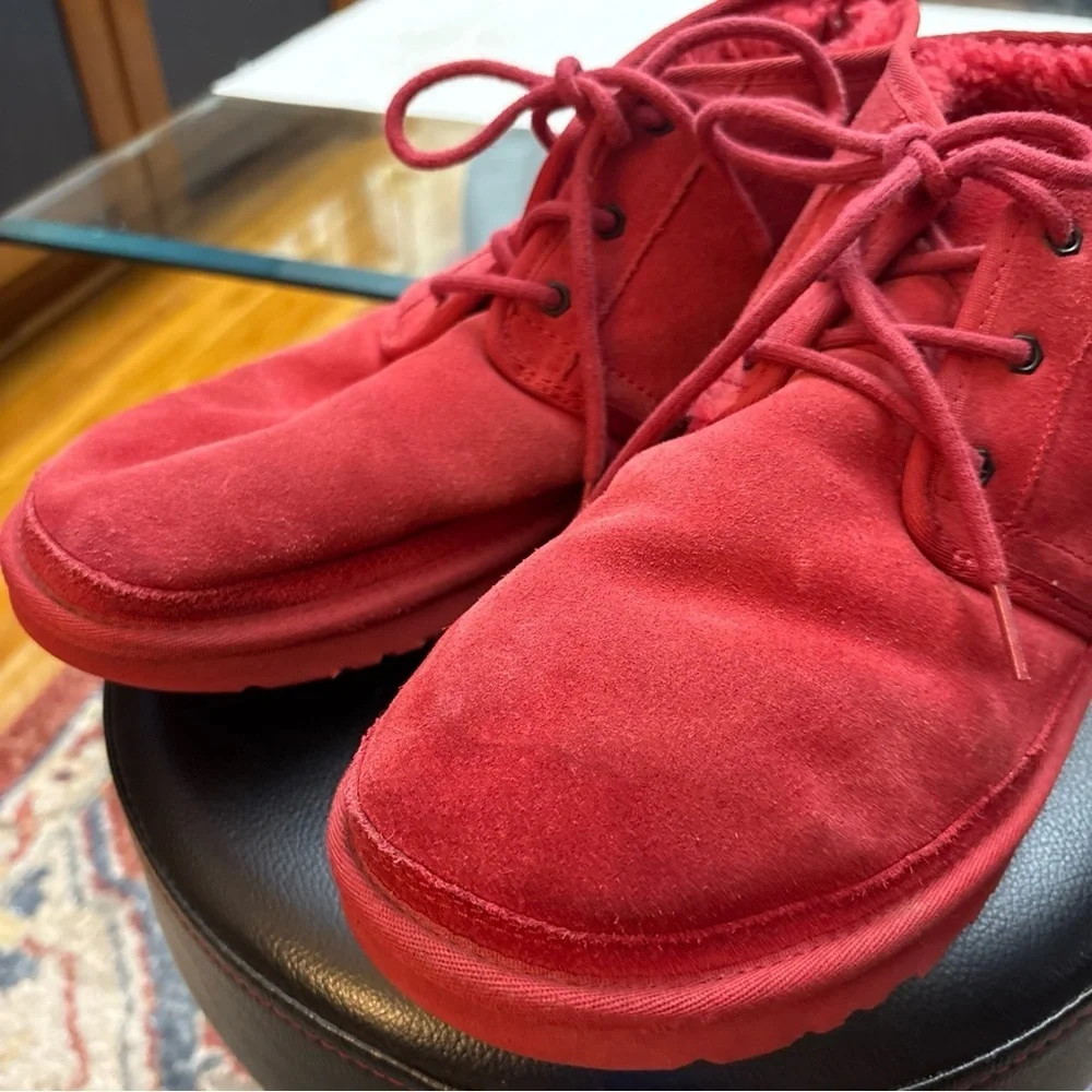UGG Men's Red Suede Boots size 13